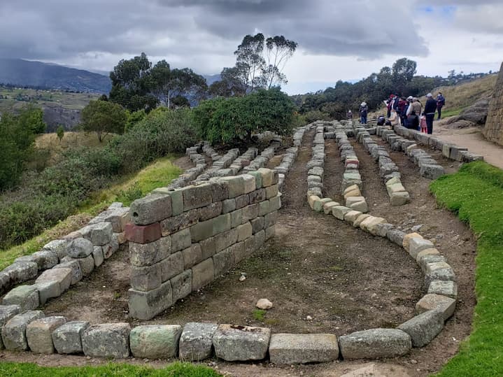 Monumento de la civilización Inca en Ecuador