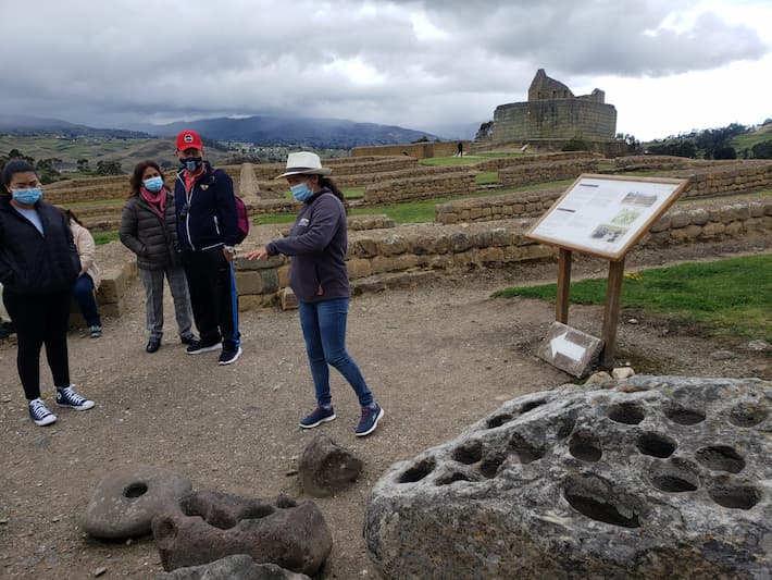 Ecuador Ingapirca Inca arqueología Cañaris.