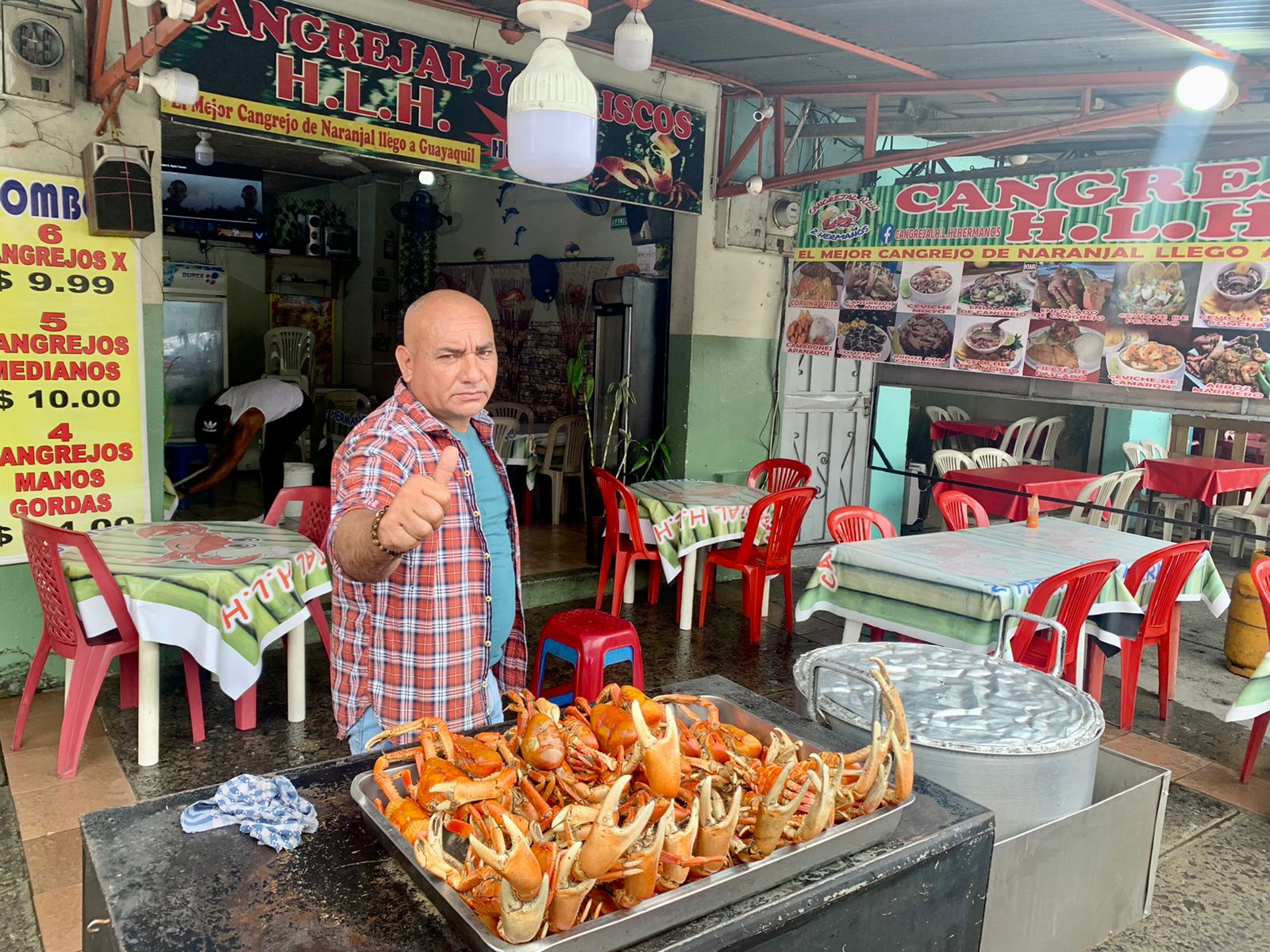 En Guayaquil, el cangrejo es una delicia adictiva