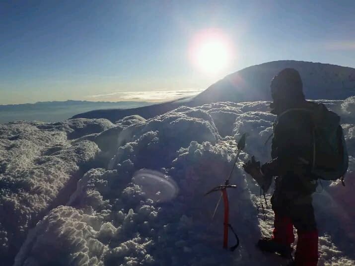 Llegar a la cumbre del Chimborazo y otros volcanes de Ecuador es delirio