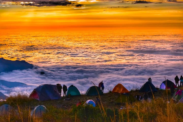 Atardeceres de ensueño en cerro Puñay