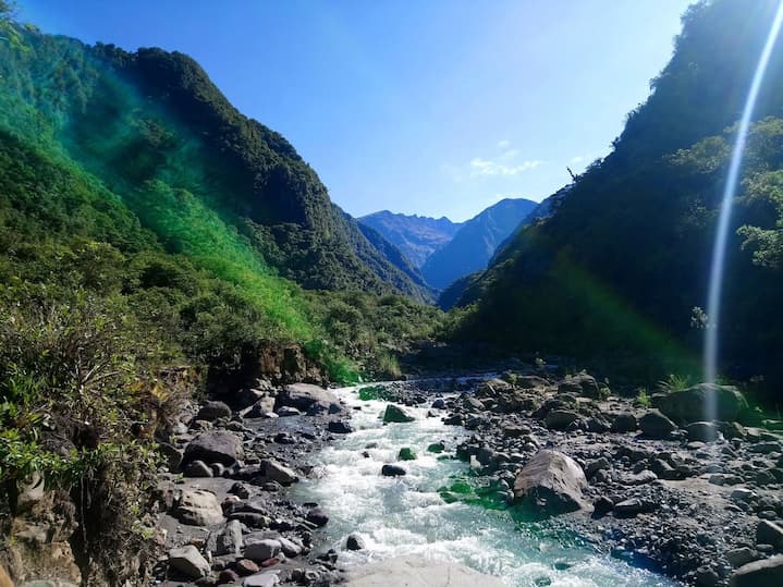 Turismo en zona con agua de las entrañas del Guagua Pichincha