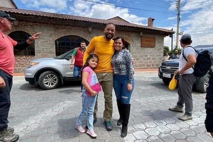 Will Smith en Alausí para grabar documental