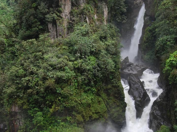 ruta al Pailón del Diablo