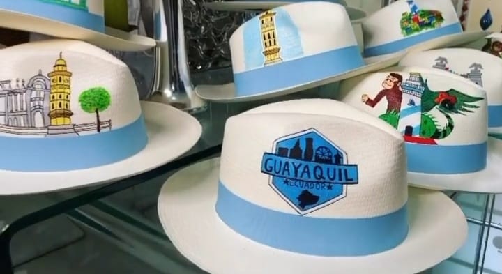 sombrero de paja toquilla de Ecuador