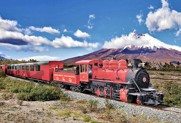 Tren Ecuador desde Alausí a la Nariz del Diablo y Sibambe como un atractivo turístico.