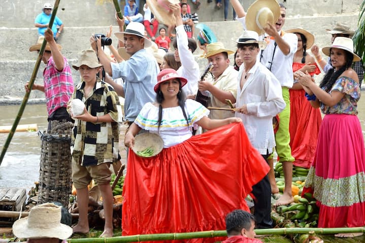 recorrido en balsas Calceta 