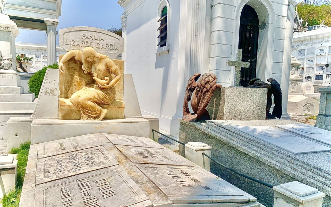 In  the Patrimonial Cemetery of Guayaquil cultural tourism is done in the open air; there overflows the art