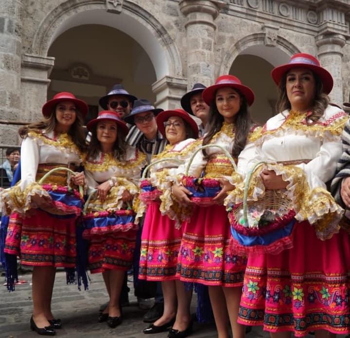 tradicional desfile Mama Negra 2022