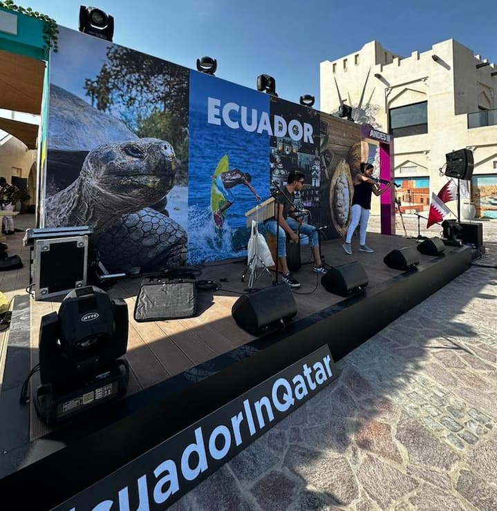 Ecuador se promociona en Qatar 