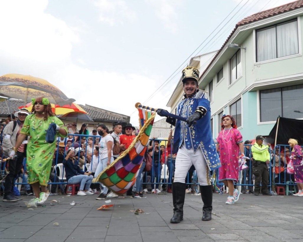 tradicional desfile Mama Negra 2022 