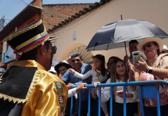 tradicional desfile Mama Negra 2022