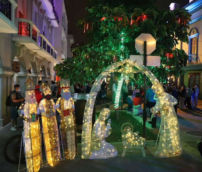 Calle-Panama-se-enciende-por-festividades-navidenas eventos de diciembre