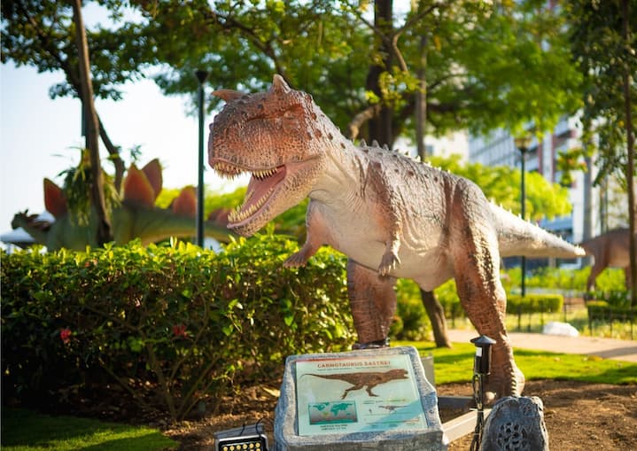 En Portoviejo se exhibirán dinosaurios gigantes robotizados, del 13 de enero al 26 de febrero