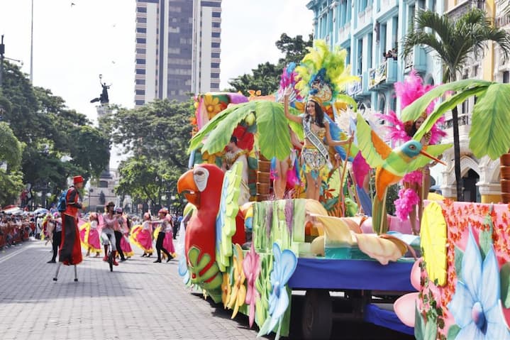 carnaval en Guayaquil