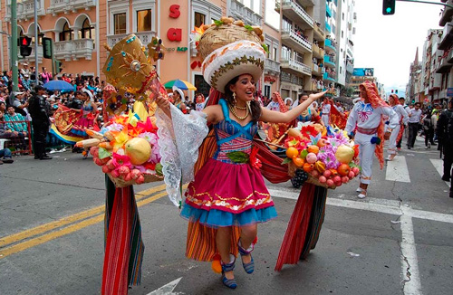 carnaval en Quito