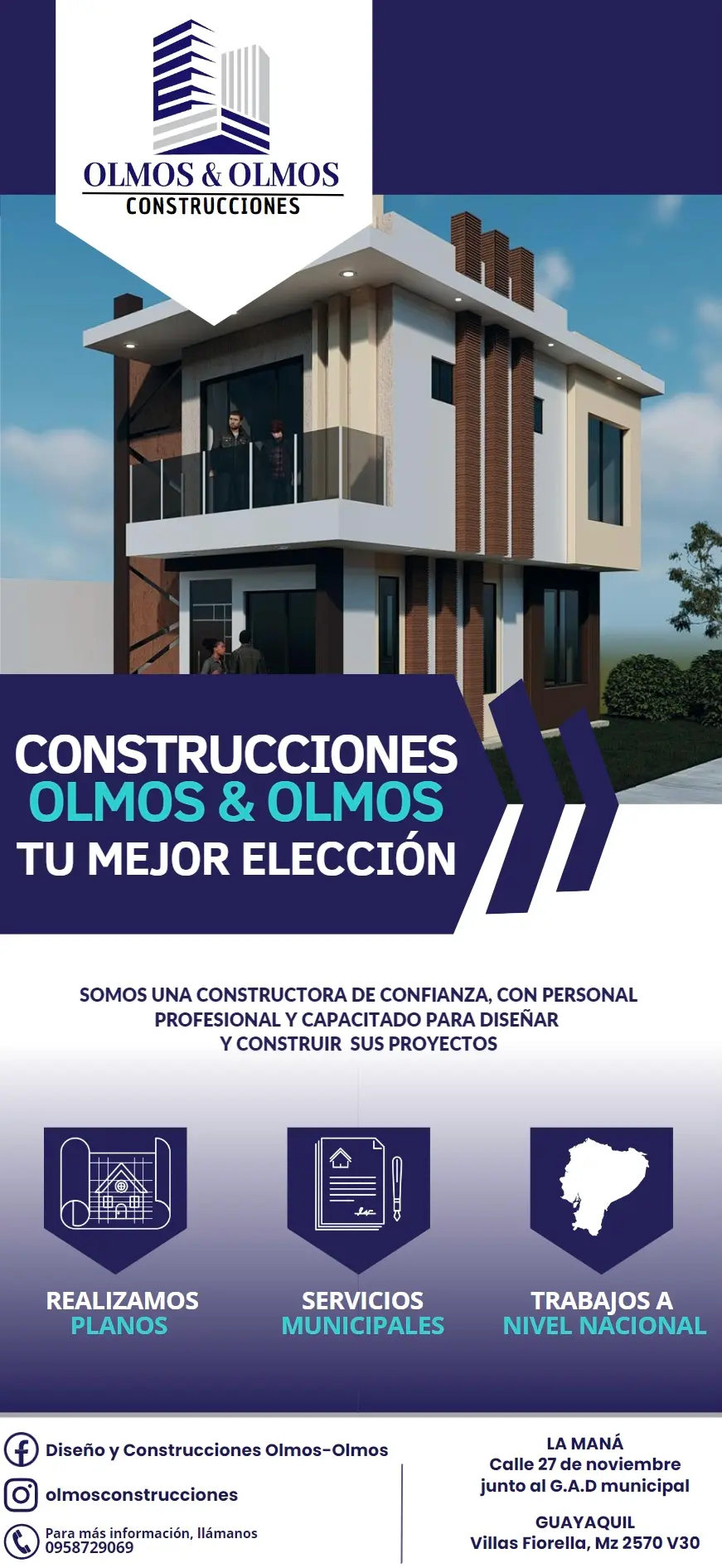 Construcciones Olmos Publicidad