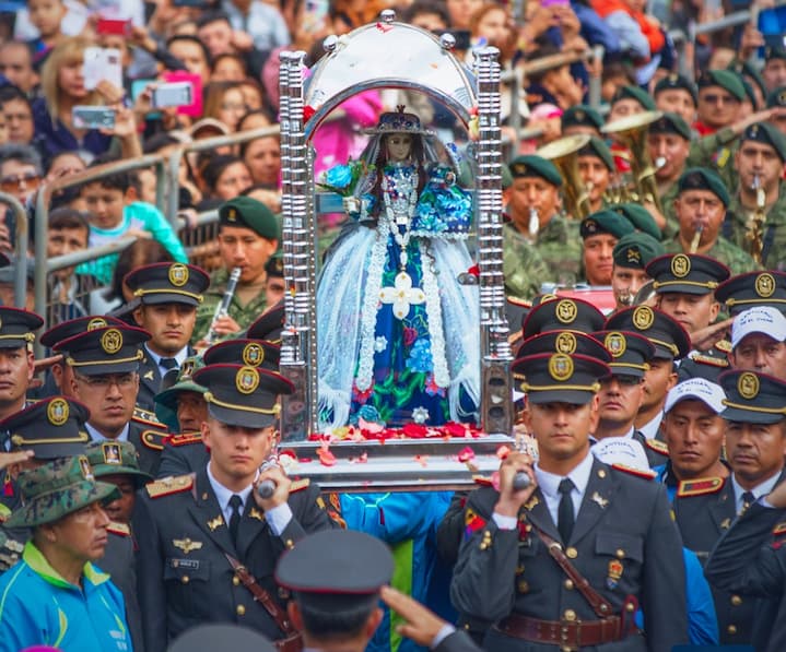 romería virgen de El Cisne