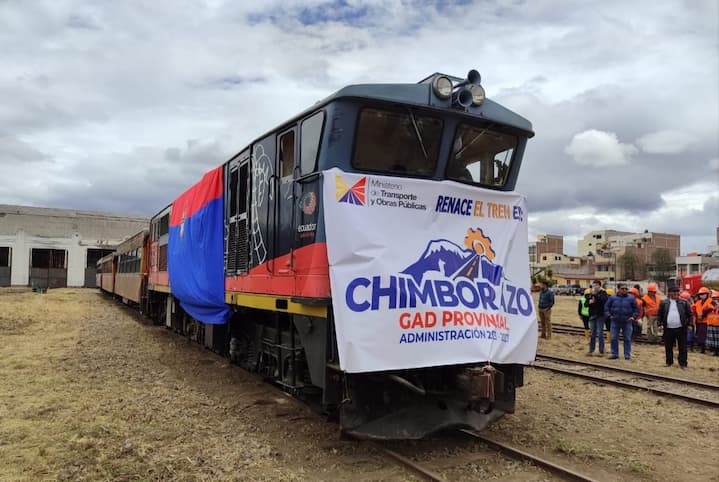 GADS hacen pruebas con el tren en Alausí y Riobamba, sin certeza de que el Gobierno cumpla oferta de reactivación