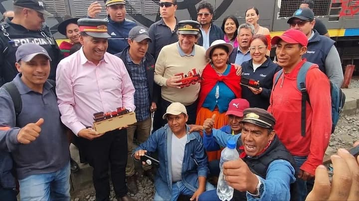 El tren vuelve a rodar a la Nariz del Diablo