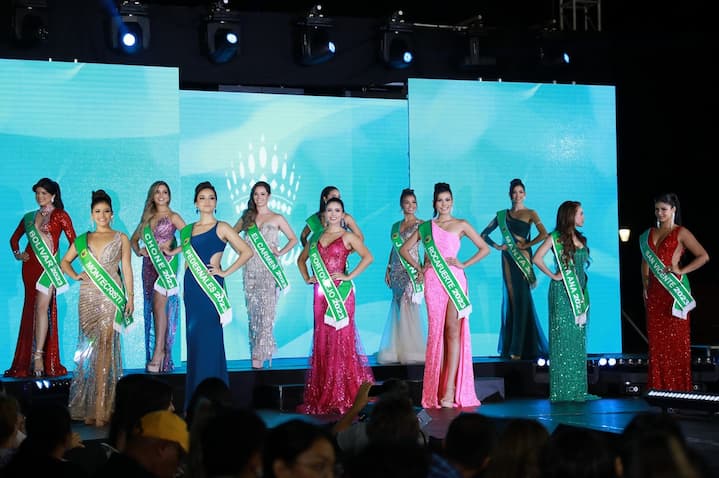 Reñido certamen Reina de Manabí 2023; 13 hermosas representantes cantonales que van por el título