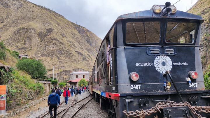 El tren vuelve a rodar a la Nariz del Diablo