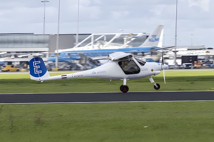 Aerolínea KLM prueba vuelos eléctricos; se apunta a un futuro aéreo sostenible en aviones para 100 pasajeros