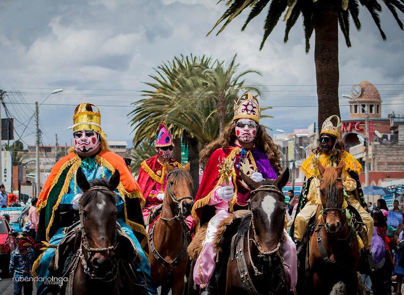 Pase del Niño Rey de Reyes en Riobamba