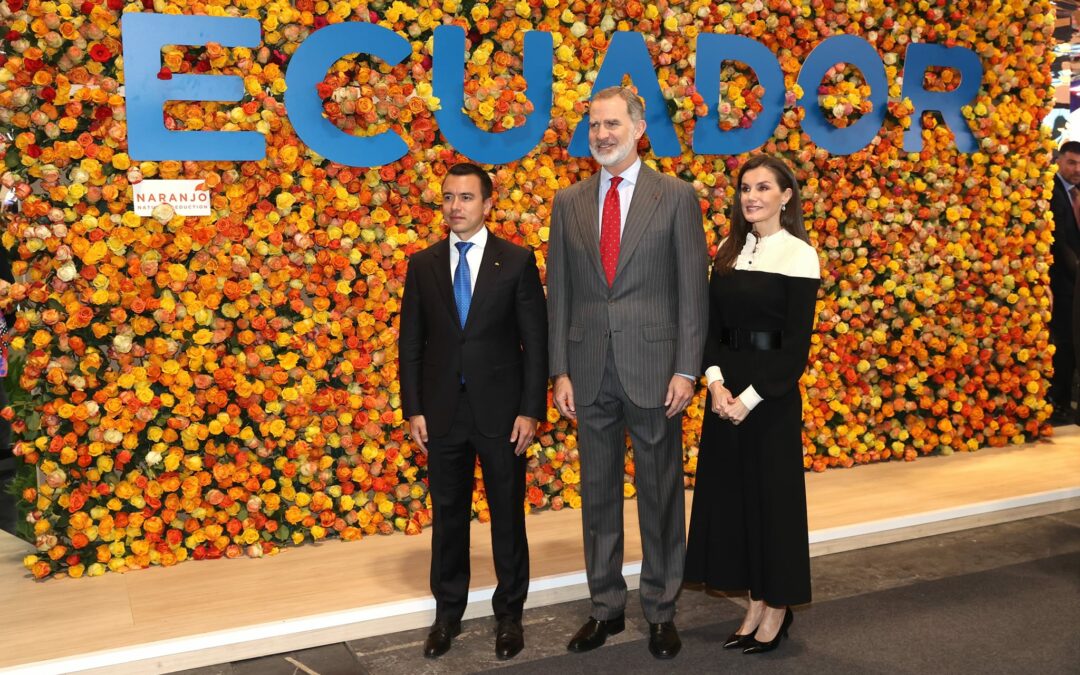 Ecuador recibe elogios en la Fitur 2024 en Madrid; el país vende al mundo sus atractivos y recibe distinciones