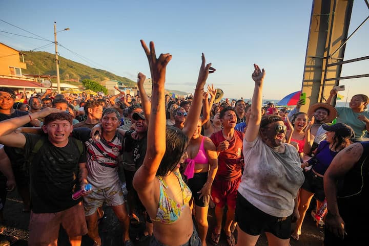 Movilización masiva en feriado de carnaval 2024