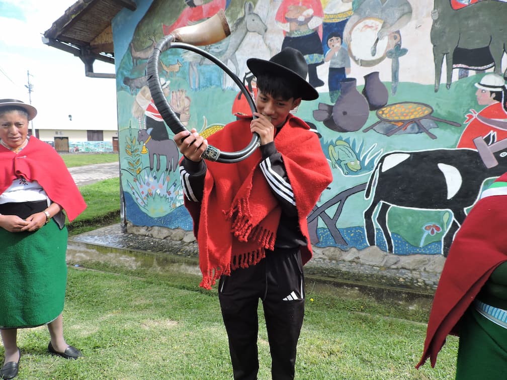 En las faldas del Chimborazo